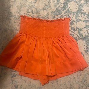 Orange Koch shorts